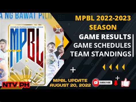 mpbl game schedule 2022.